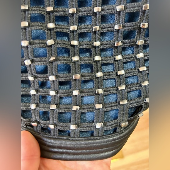 Topshop black & navy dress - Picture 7 of 16